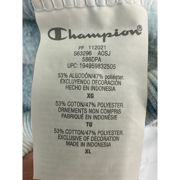 Champion Cloudy Blue Hoodie - Picture 4 of 5